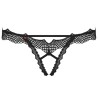 OBSESSIVE - BRAVELLE TANGA CROTCHLESS L/XL