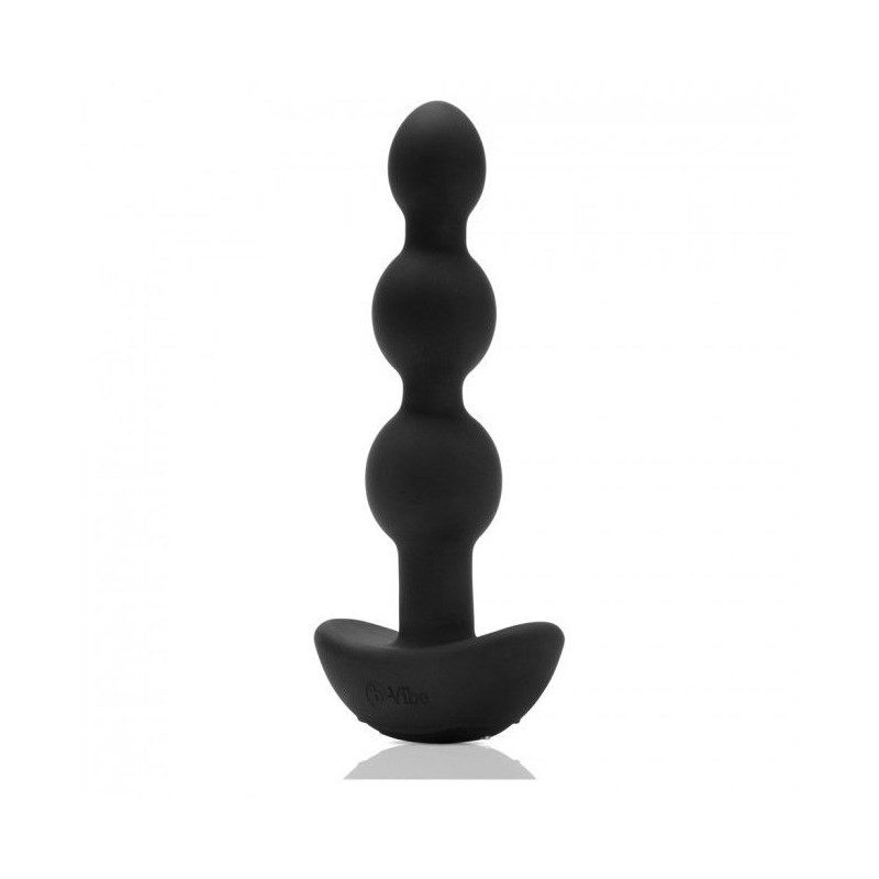 B-VIBE - TRIPLET ANAL CONTROL REMOTO BEADS NEGRO