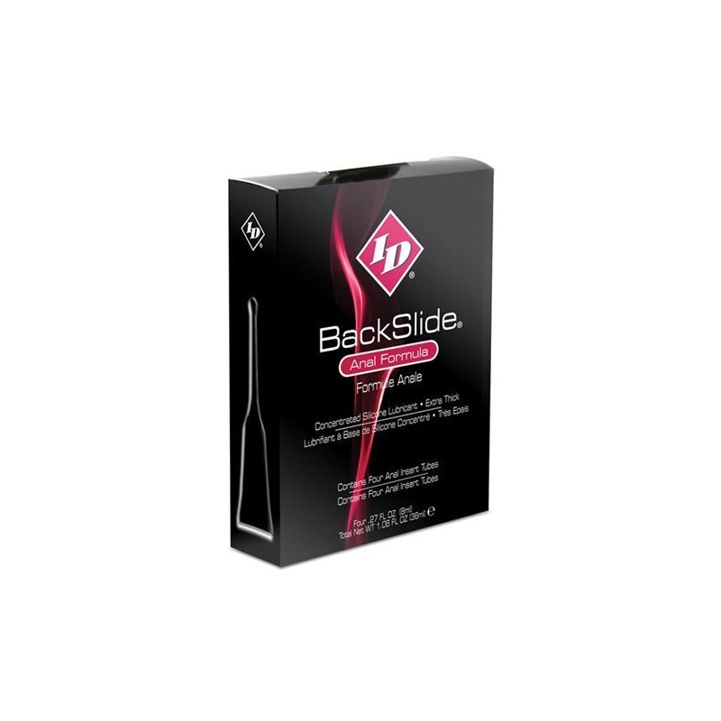 ID BACKSLIDE - ANAL FORMULA 4 TUBOS ANALES 8ML