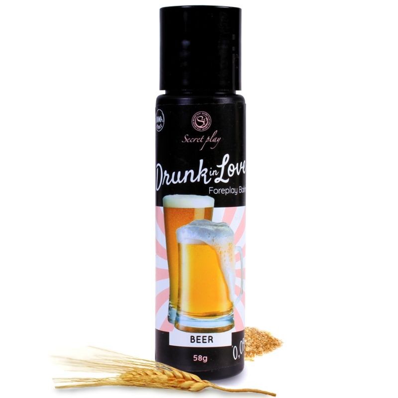 SECRETPLAY - LUBRICANTE DRUN IN LOVE CERVEZA 60 ML