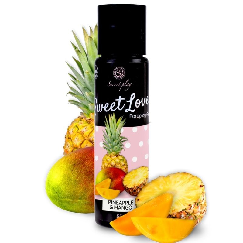 SECRETPLAY - MANGO  PINEAPPLE GEL SWEET LOVE 60 ML