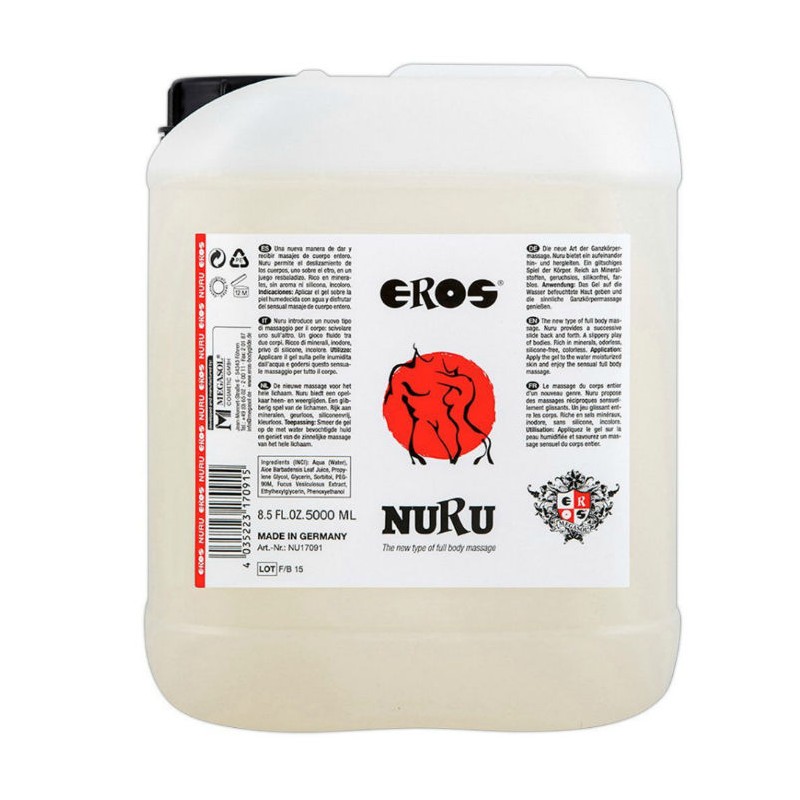 EROS - NURU ACEITE MASAJE RICO EN MINERALES 5000 ML