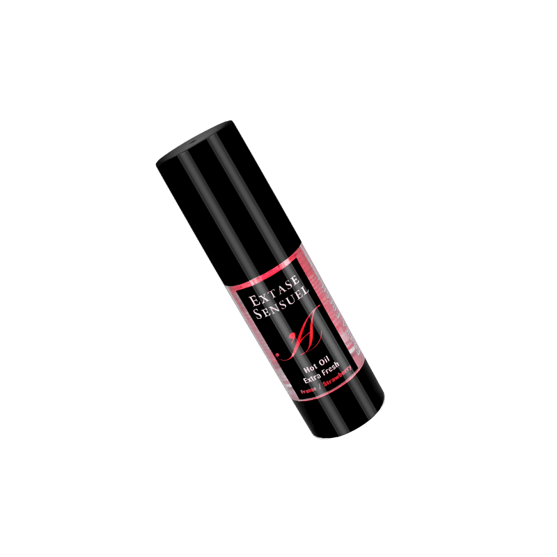 EXTASE SENSUAL - ACEITE ESTIMULANTE FRESA VIAJE CALOR 35 ML