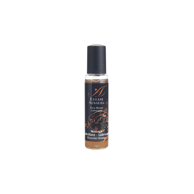 EXTASE SENSUAL - LUBRICANTE CHOCOLATE  NARANJA VIAJE 35 ML