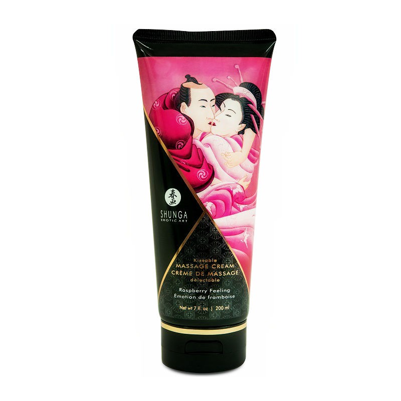 SHUNGA - CREMA MASAJE FRAMBUESA 200 ML