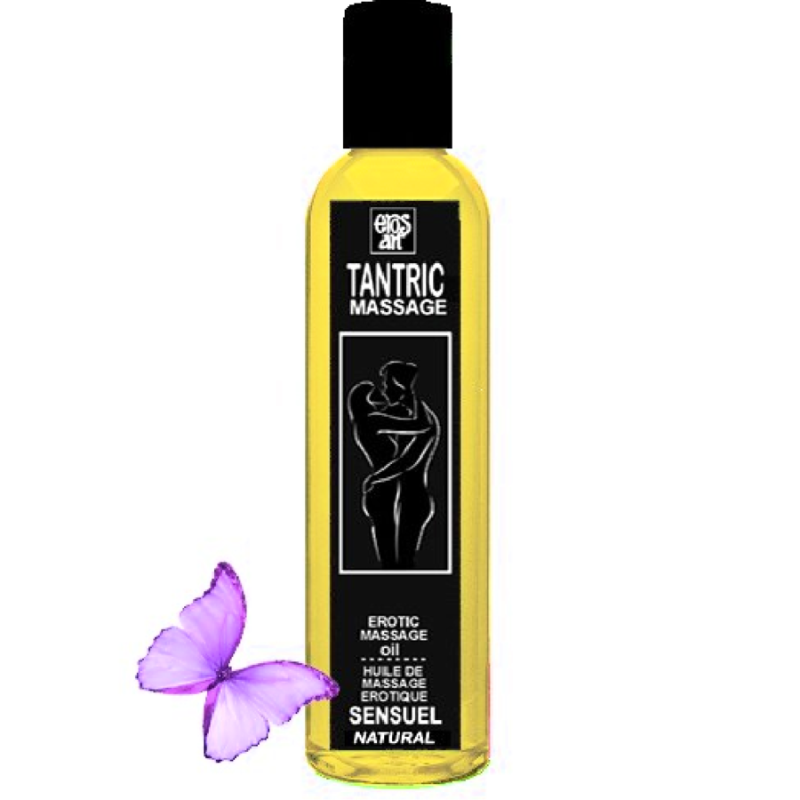 EROS-ART - ACEITE MASAJE TANTRICO NATURAL Y AFRODISÍACO NEUTRAL 100 ML