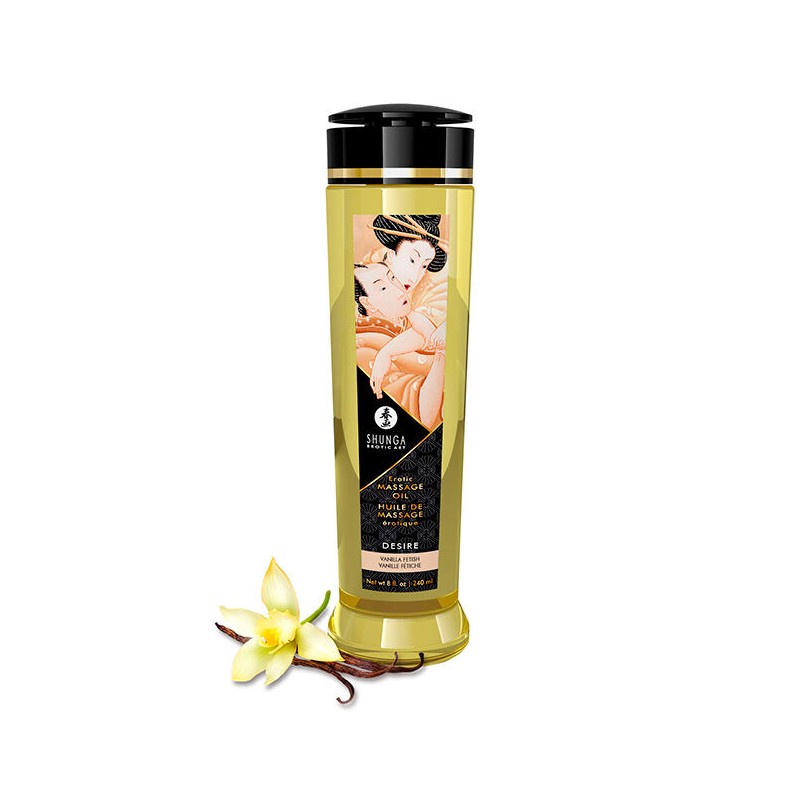 SHUNGA - ACEITE DE MASAJE EROTICO DESEO 240 ML