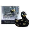 BIG TEASE TOYS - I RUB MY DUCKIE 2.0  PATO VIBRADOR ROMANCE (BLACK  GOLD)