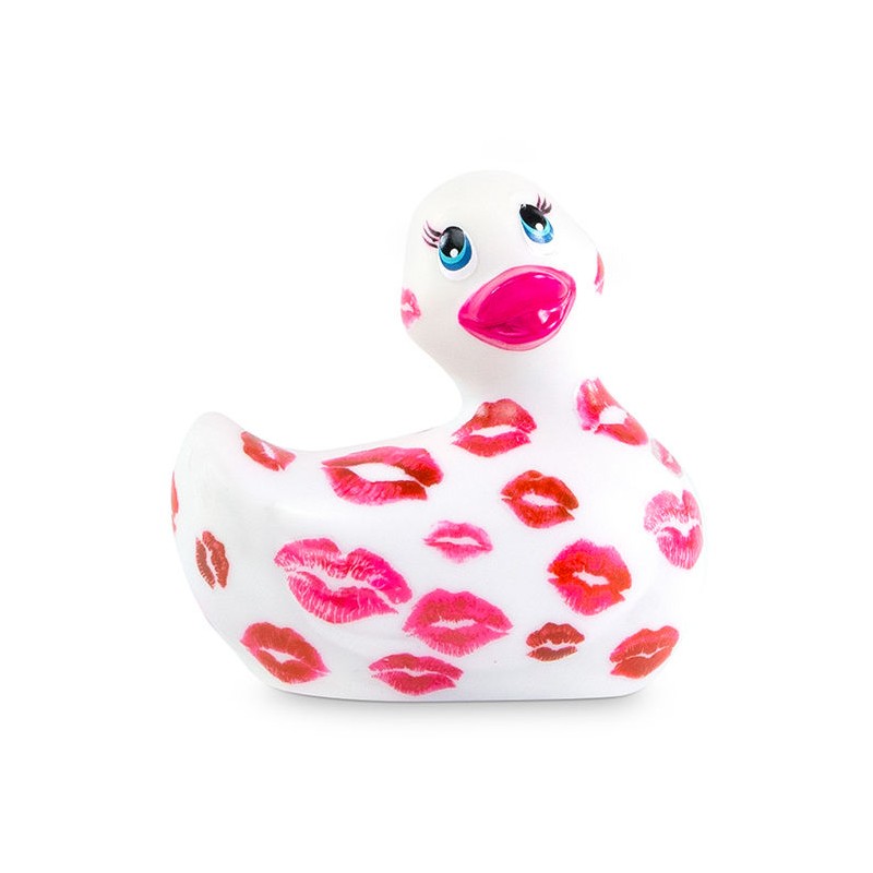 BIG TEASE TOYS - I RUB MY DUCKIE 2.0  PATO VIBRADOR ROMANCE (WHITE  PINK)