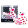 BIG TEASE TOYS - I RUB MY DUCKIE 2.0  PATO VIBRADOR ROMANCE (WHITE  PINK)