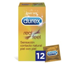 DUREX - REAL FEEL 12 UNIDADES