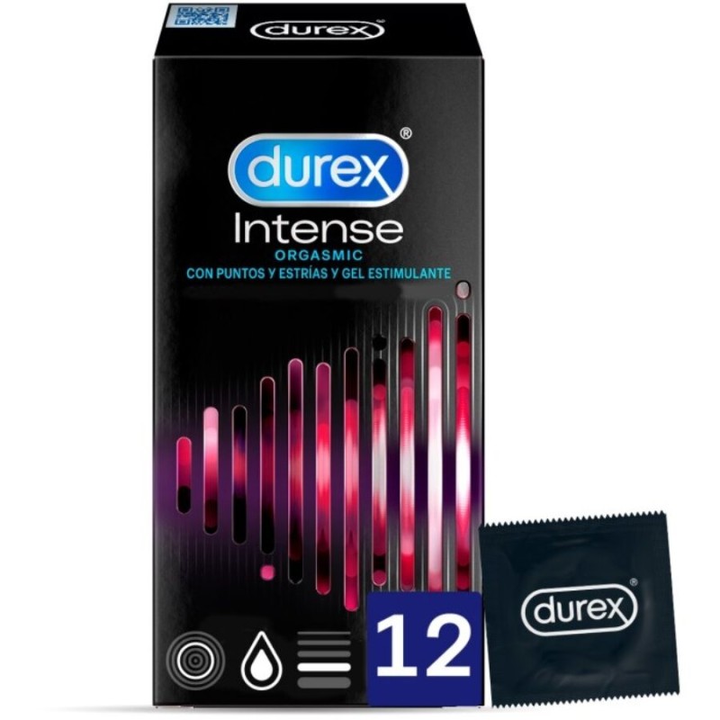 DUREX - INTENSE ORGASMIC 12 UNIDADES