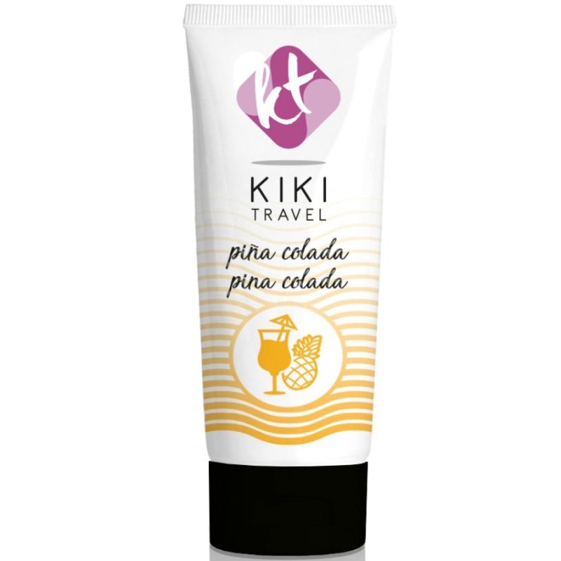 KIKÍ TRAVEL - LUBRICANTE SABOR A PIÑA COLADA 50 ML