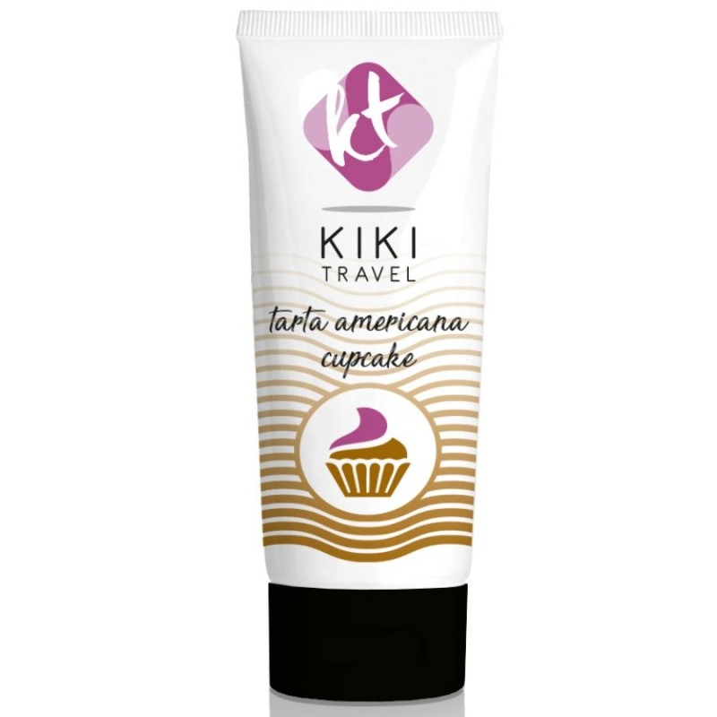 KIKÍ TRAVEL - GEL DESLIZANTE SABOR A TARTA AMERICANA CUPCAKE 50 ML