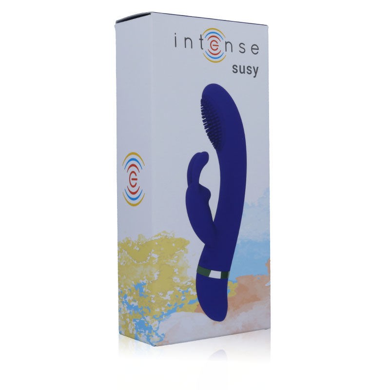 INTENSE - SUSY VIBRADOR OSCILANTE SILICONA RABBIT LILA