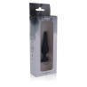 INTENSE - ANAL PLUG PIPO M SILICONE NEGRO 11 CM