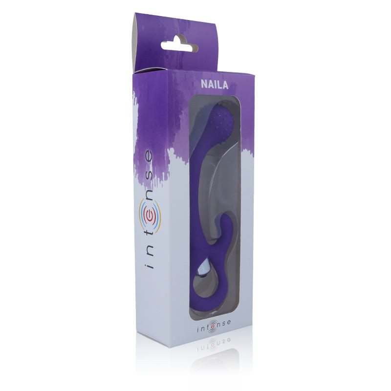 INTENSE - NAILA VIBRATING SILICONE LILA