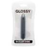 GLOSSY - THIN VIBRADOR NEGRO