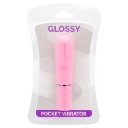 GLOSSY - POCKET VIBRADOR ROSA INTENSO