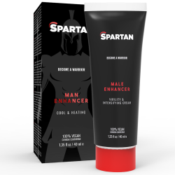 SPARTAN - COUPLE GEL ERECCION-ORGASMO-DURACION 100% VEGANO