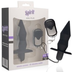 SPIRIT - PLUG ANAL CONTROL REMOTO NEGRO