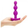 B-VIBE - TRIPLET ANAL CONTROL REMOTO BEADS ROSA