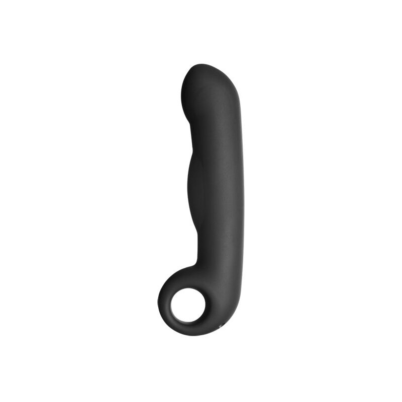 ELECTRASTIM - OVID SILICONE NEGRO DILDO