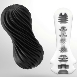 TENGA - FLEX MASTUBADOR MASCULINO NEGRO