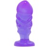 BAILE - PLUG ANAL UNISEX CON VENTOSA LILA