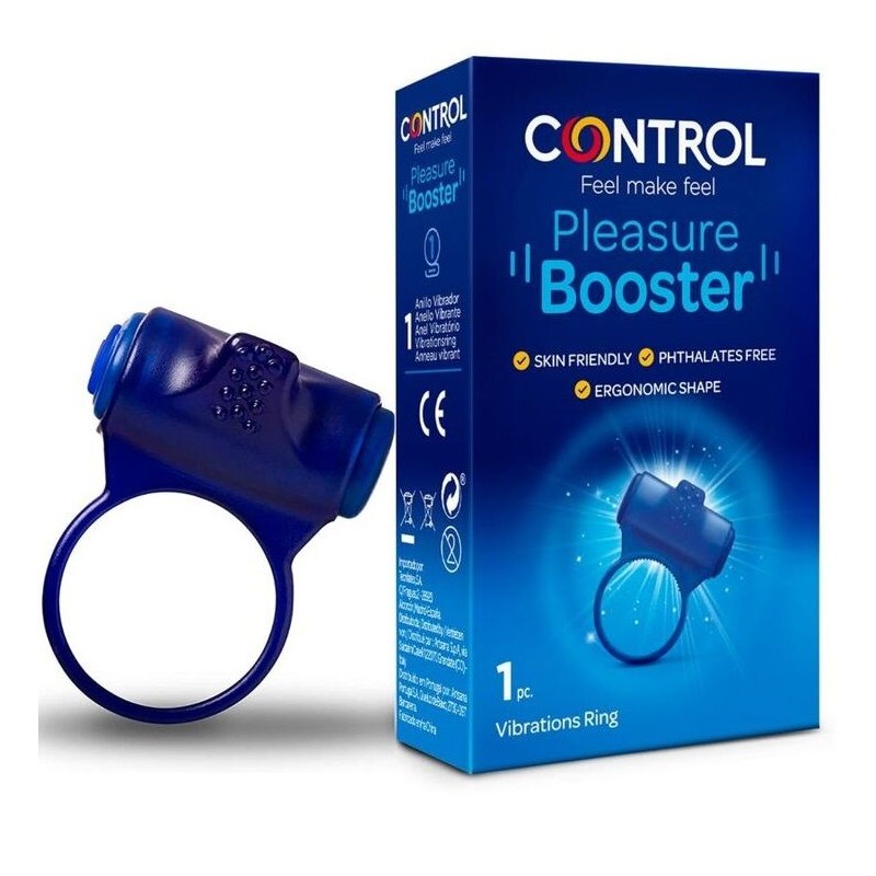 CONTROL - ANILLO VIBRADOR PLEASURE BOOSTER