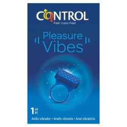 CONTROL - PLEASURE VIBES ANILLO VIBRADOR