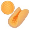 CALEXOTICS - BEADED GRIP MASTURBADOR TEXTURADO NARANJA