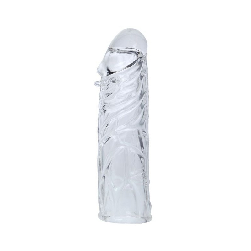 BAILE - FUNDA TRANSPARENTE PARA EL PENE EN SILICONA 13 CM