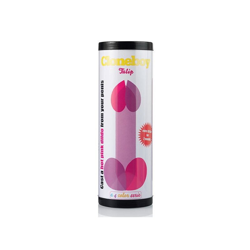 CLONEBOY - DILDO TULIP ROSA INTENSO