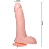 BAILE - INFLATABLE DILDO HINCHABLE REALISTICO CON VENTOSA 15 CM