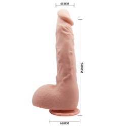 BAILE - DILDO REALISTICO JASON NATURAL 24 CM