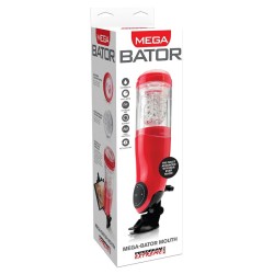 EXTREME TOYZ - PDX MEGA BATOR USB MASTURBADOR MASCULINO BOCA ROJO