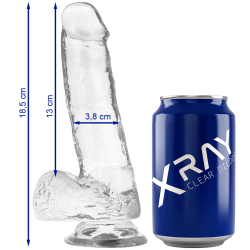 X RAY - CLEAR DILDO...