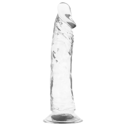 X RAY - CLEAR DILDO TRANSPARENTE 21 CM -O- 4 CM