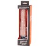 SEVEN CREATIONS - VIBRADOR RECARGABLE NATURAL 7V 20 CM