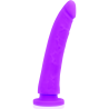 DELTA CLUB - TOYS DILDO LILA SILICONA MEDICA 23 CM -O- 4.5 CM