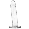 X RAY - ARNÉS + DILDO TRANSPARENTE 18 CM -O- 4 CM