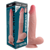 ROCKARMY - ARNÉS + DUAL DENSITY SHERMAN DILDO REALISTA 24 CM -O- 4.62 CM