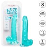 CALEXOTICS - SIZE QUEEN DILDO AZUL 20.3 CM