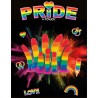 PRIDE - DILDO BANDERA LGBT 15 CM