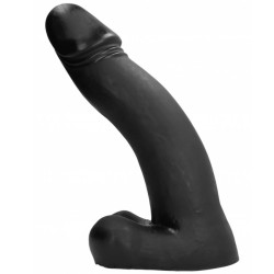 ALL BLACK - DILDO NEGRO 45 CM