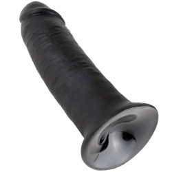 KING COCK - 10 PENE NEGRO 25 CM