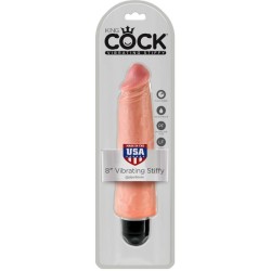 KING COCK - VIBRADOR REALISTICO STIFFY 20.3 CM NATURAL