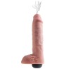 KING COCK - PENE REALISTICO EYACULADOR NATURAL 27.94 CM