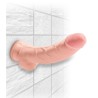 KING COCK - DILDO TRIPLE DENSIDAD 18.4 CM